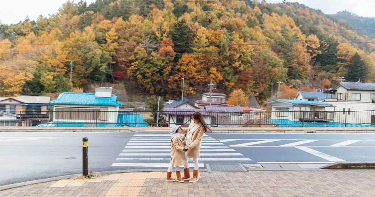 autumn in japan